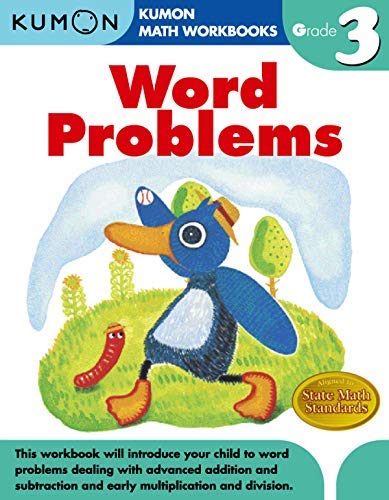 By Author Word Problems, Grade 3 (Kumon Math Workbooks)