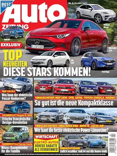Auto Zeitung 4/2024 "TOP Neuheiten Diese Stars kommen!"