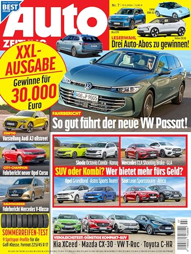 Auto Zeitung 7/2024 "So gut fährt der neue VWPassat!"