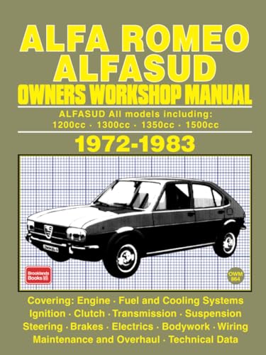 Alfa Romeo Alfasud 1972-1983 Owners Workshop Manual