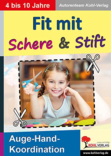 Fit mit Schere & Stift: Auge-Hand-Koordination stärken