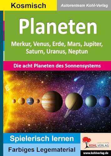 Planeten: Die acht Planeten des Sonnensystems (Montessori-Reihe: Lern- und Legematerial)