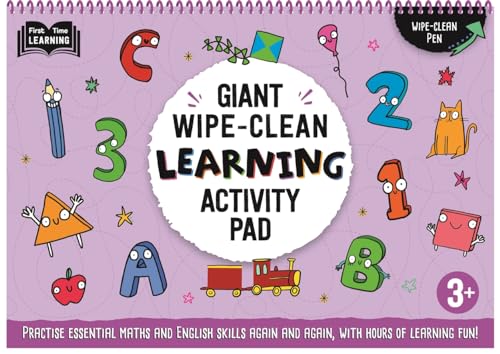 3+ Giant Wipe-Clean Learning Activity Pad 3+ Giant Wipe-Clean Learning Activity Pad von Autumn Publishing