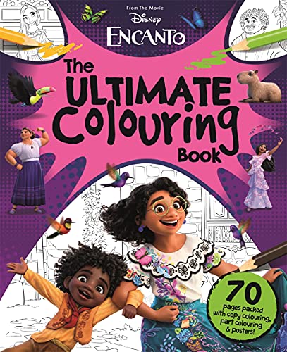 Disney Encanto: The Ultimate Colouring Book: From the Movie