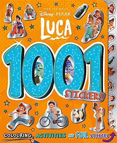 Disney Pixar Luca: 1001 Stickers (From the Movie) Disney Pixar Luca: 1001 Stickers (From the Movie)