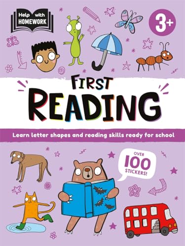 Help With Homework: Age 3+ First Reading (Learn letter shapes and reading skills ready for school) von Autumn Publishing