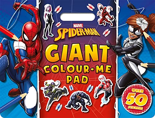 Marvel Spider-Man: Giant Colour Me Pad