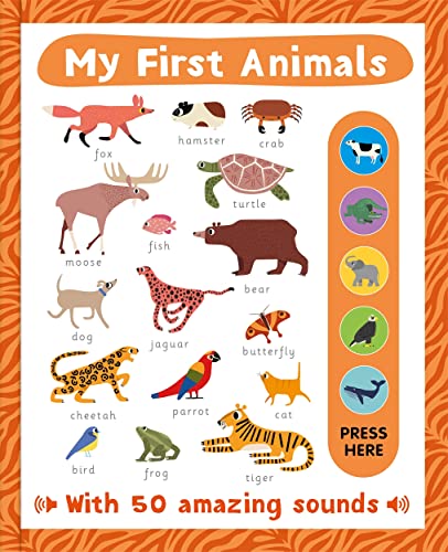 My First Animals (Early Learning Sound Book)