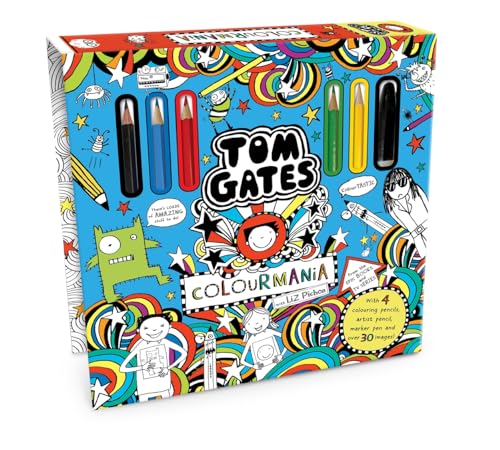 Tom Gates: Colourmania (Colouring Kit)