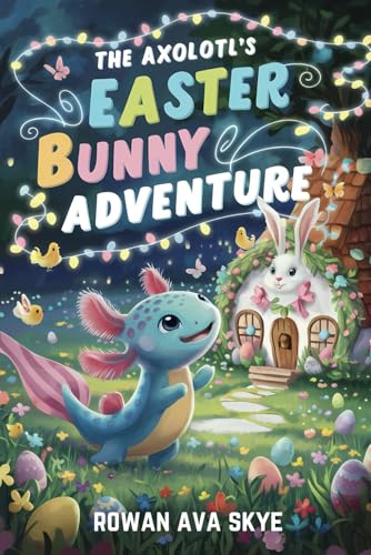 The Axolotl's Easter Bunny Adventure: A Magical Quest to Save Easter Colors. Children's Easter Chapter Book for Ages 4-12 (Axel the Axolotl's Festive Adventure) von Independently published