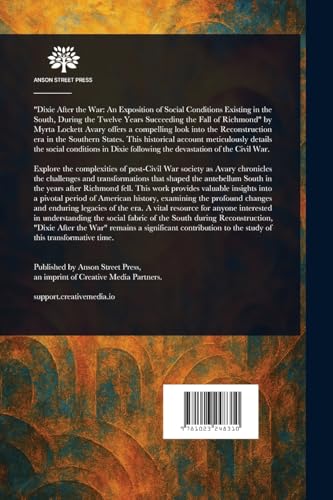 Dixie After the War von Anson Street Press