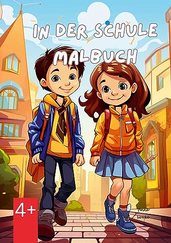 In der Schule - Malbuch: Malbuch für Kinder ab 4 Jahren: Hochwertige Designs für Jungen und Mädchen von tredition