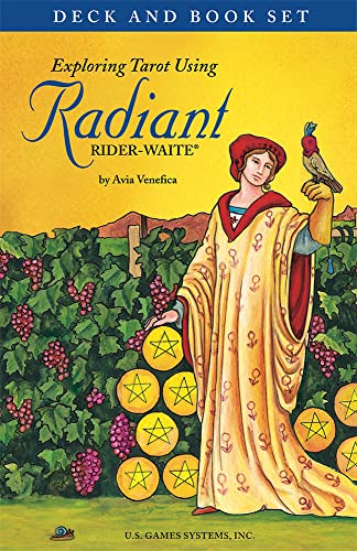 Exploring Tarot Using Radiant Rider-Waite Tarot: Beginner-Friendly Starter Set, Complete 78-Card Radiant Rider-Waite® Tarot Deck, 272-Page Guidebook & Spread Sheet, Learn Tarot, Refresh Tarot Skills von U.S. Games Systems, Inc.