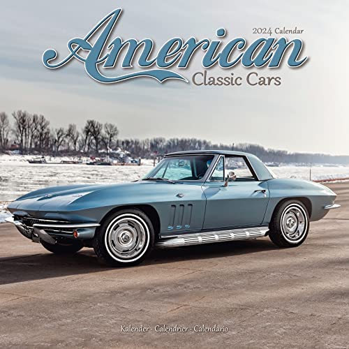 American Classic Cars – Amerikanische Oldtimer 2024 – 16-Monatskalender: Original Avonside-Kalender [Mehrsprachig] [Kalender] (Wall-Kalender) von Avonside Publishing Ltd