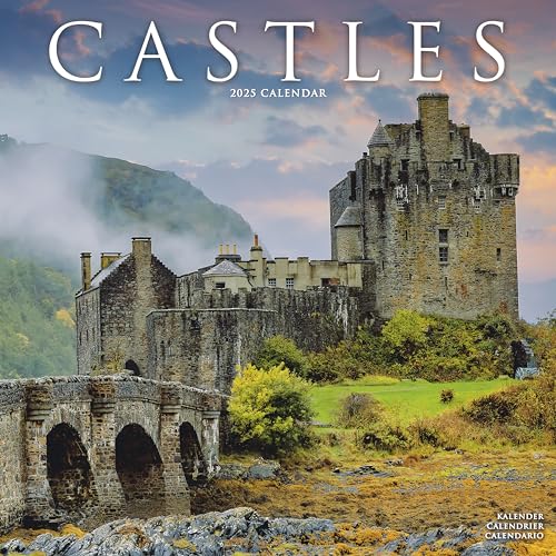 Castles – Burgen – Schlösser 2025 – 16-Monatskalender: Original Avonside-Kalender [Mehrsprachig] [Kalender] (Wall-Kalender)