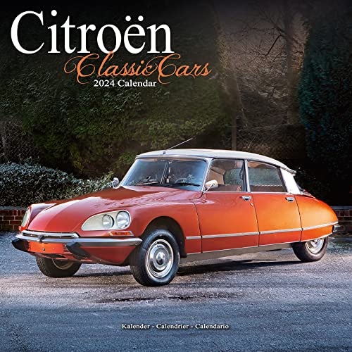 Citroën Classic Cars - Oldtimer von Citroën 2024 – 16-Monatskalender: Original Avonside-Kalender [Mehrsprachig] [Kalender] (Wall-Kalender) von Avonside Publishing Ltd