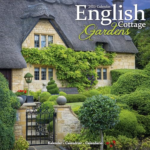 English Cottage Gardens – Englische Gärten 2025 – 16-Monatskalender: Original Avonside-Kalender [Mehrsprachig] [Kalender] (Wall-Kalender)