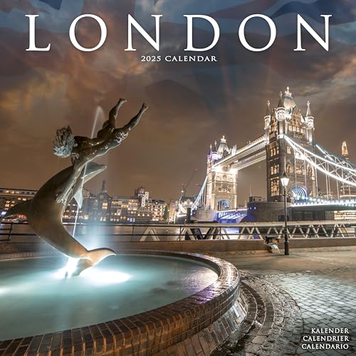 London 2025 – 16-Monatskalender: Original Avonside-Kalender [Mehrsprachig] [Kalender] (Wall-Kalender)