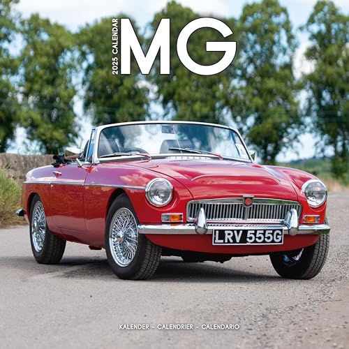 MG – MG Automobile 2025 – 16-Monatskalender: Original Avonside-Kalender [Mehrsprachig] [Kalender] (Wall-Kalender)