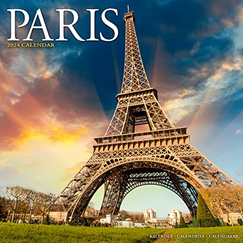 Paris 2024 – 16-Monatskalender: Original Avonside-Kalender [Mehrsprachig] [Kalender] (Wall-Kalender) von Brown Trout-Auslieferer Flechsig