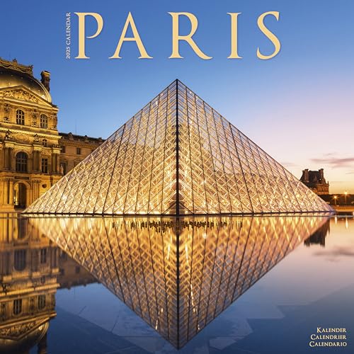 Paris 2025 – 16-Monatskalender: Original Avonside-Kalender [Mehrsprachig] [Kalender] (Wall-Kalender)