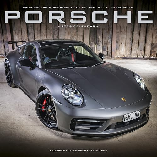 Porsche 2025 – 16-Monatskalender: Original Avonside-Kalender [Mehrsprachig] [Kalender] (Wall-Kalender)