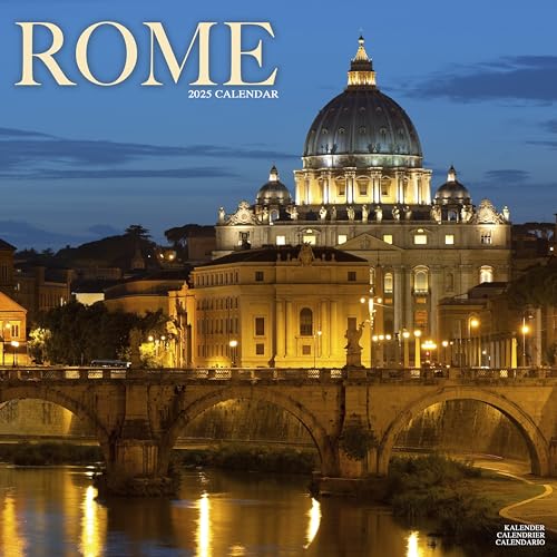 Rome – Rom 2025 – 16-Monatskalender: Original Avonside-Kalender [Mehrsprachig] [Kalender] (Wall-Kalender)