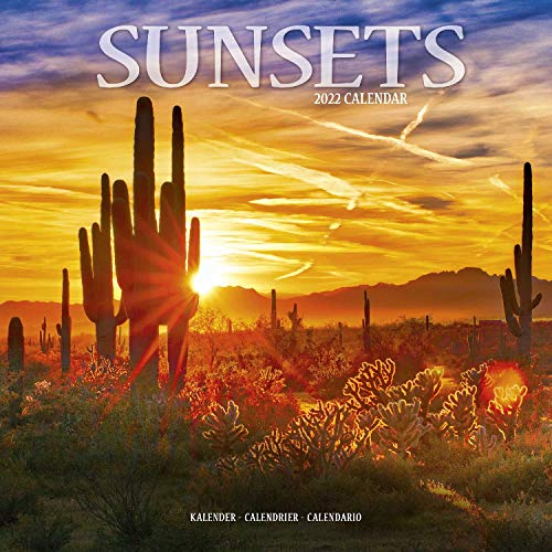 Sunsets – Sonnenuntergänge 2022 – 16-Monatskalender: Original Avonside-Kalender [Mehrsprachig] [Kalender] (Wall-Kalender)