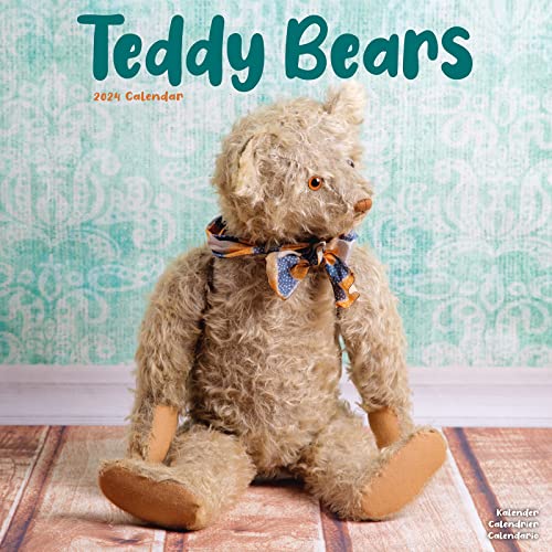 Teddy Bears – Teddybären 2024 –16-Monatskalender: Original Avonside-Kalender [Mehrsprachig] [Kalender] (Wall-Kalender) von Avonside Publishing Ltd
