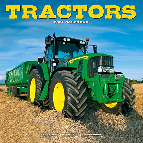 Tractors – Traktoren 2024 – 16-Monatskalender: Original Avonside-Kalender [Mehrsprachig] [Kalender] (Wall-Kalender)
