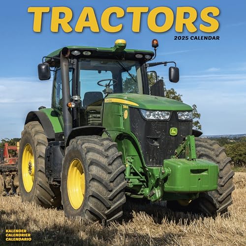 Tractors – Traktoren 2025 – 16-Monatskalender: Original Avonside-Kalender [Mehrsprachig] [Kalender] (Wall-Kalender) von AVONSIDE