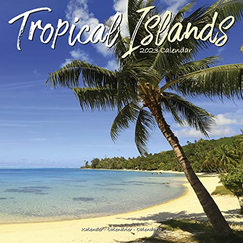 Tropical Islands – Tropische Inselparadiese 2023 – 16-Monatskalender: Original Avonside-Kalender [Mehrsprachig] [Kalender] (Wall-Kalender) von BrownTrout