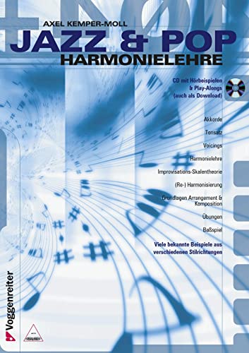 Jazz und Pop Harmonielehre: Viele bekannte Beispiele aus verschiedenen Stilrichtungen Jazz und Pop Harmonielehre: Viele bekannte Beispiele aus verschiedenen Stilrichtungen