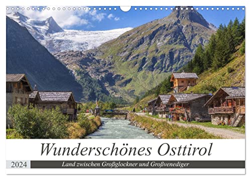 Wunderschönes Osttirol (Wandkalender 2024 DIN A3 quer), CALVENDO Monatskalender