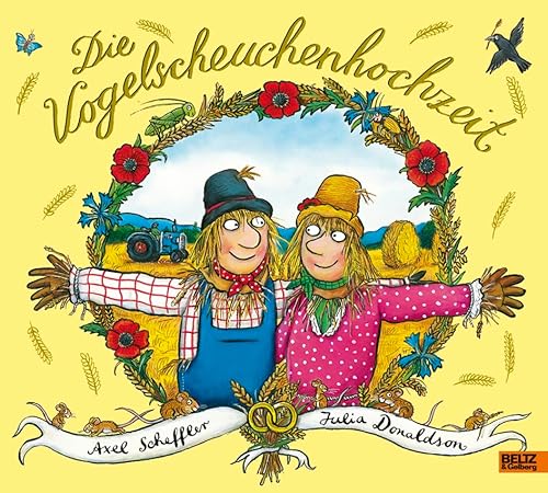 Die Vogelscheuchenhochzeit: Vierfarbiges Bilderbuch