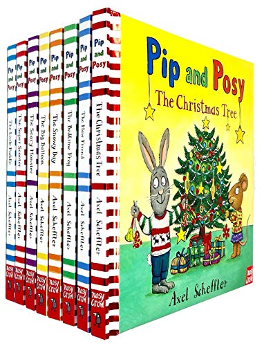 Pip and Posy Collection 8 Books Collection Set (the Christmas Tree, the Snowy Day, Scary Monster, New Friend, the Little Puddle & More)