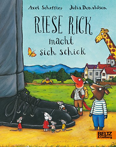 Riese Rick macht sich schick: Vierfarbiges Pappbilderbuch