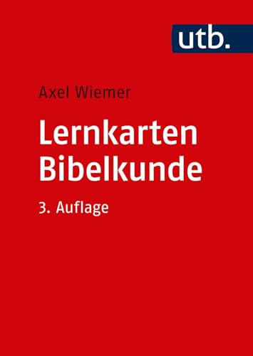 Lernkarten Bibelkunde von UTB GmbH