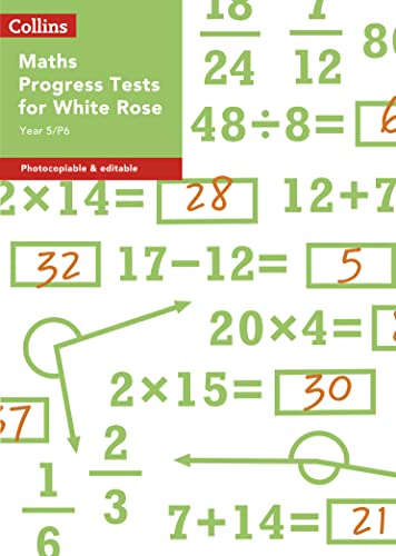 Year 5/P6 Maths Progress Tests for White Rose (Collins Tests & Assessment)