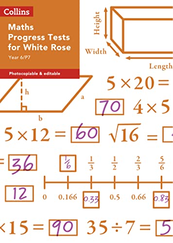 Year 6/P7 Maths Progress Tests for White Rose (Collins Tests & Assessment) von Collins
