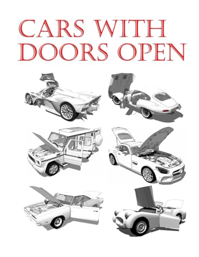 Cars With Doors Open: Coloring Book von Independently published