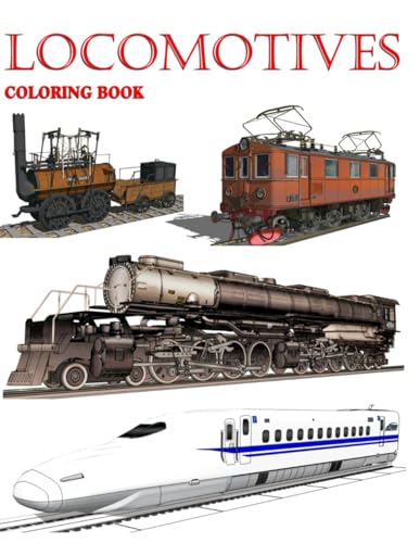 Locomotives: Coloring Book von Independently published