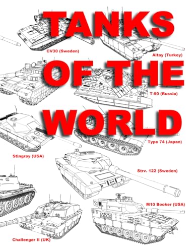 Tanks of the World: Detailed Coloring Book