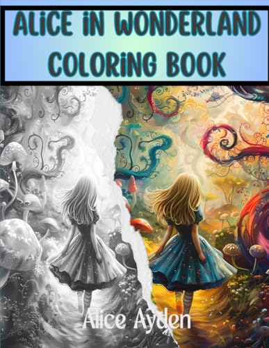 Alice in Wonderland Coloring Book von Independently published