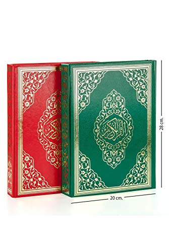 Edler Quran mit Kaabadesign Größe (L) 28,5 x 21 cm (Rahle Boy)
