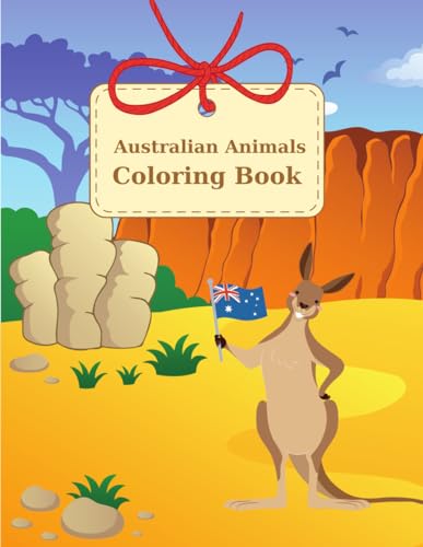 Australian Wonders: A4 Coloring Adventures with Australian Animals: A4, 50 pages von Independently published