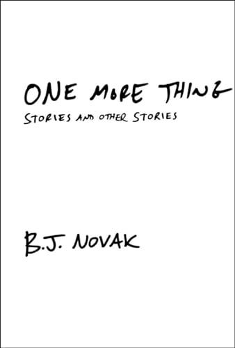 One More Thing: Stories and Other Stories von Knopf
