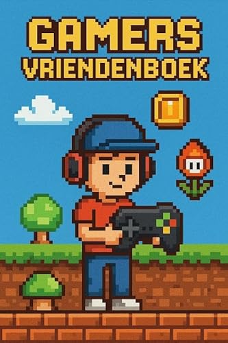 Gamers vriendenboekje: Plek voor tot wel 32 vrienden von Andries B.V.