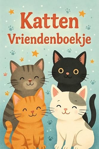 Katten Vriendenboekje: Plek voor tot wel 32 vrienden von Andries B.V.