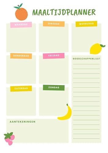 Maaltijdplanner: 7-Daagse Menuplanner Maaltijdplanner: 7-Daagse Menuplanner von Andries B.V.